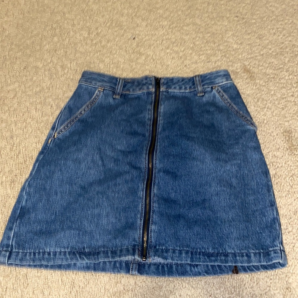 Hollister ultra high-rise zip skirt